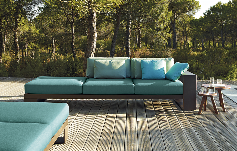 andreu world muebles exterior azul