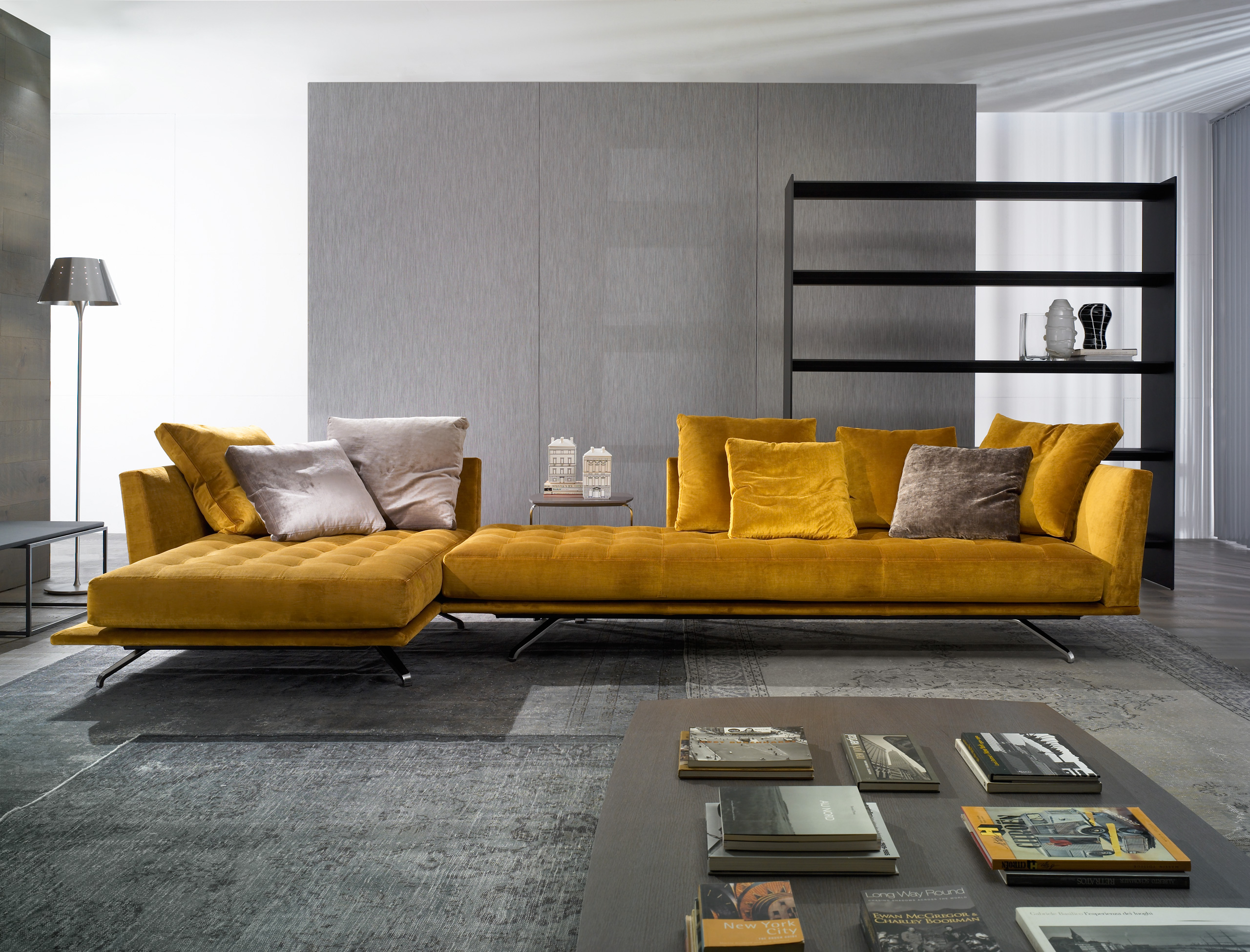 sofa amarillo casadesus muebles mallorca